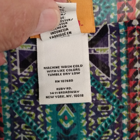 Ruby Rd. Ladies size L blouse - Picture 7 of 7